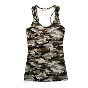 👠 5 for $25 ARDENE CAMO TANK TOP SIZE SMALL
